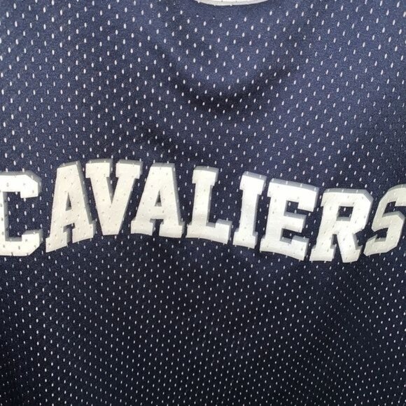 Cavaliers Augusta Sportswear Reversible Practice Jersey Tank Top M Blue/White - Picture 7 of 7